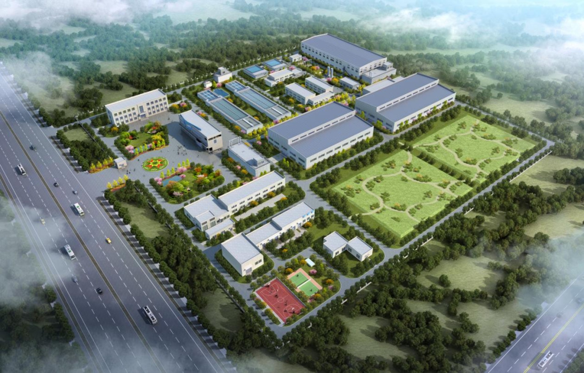 唐山庆南水厂钢结构工程加固